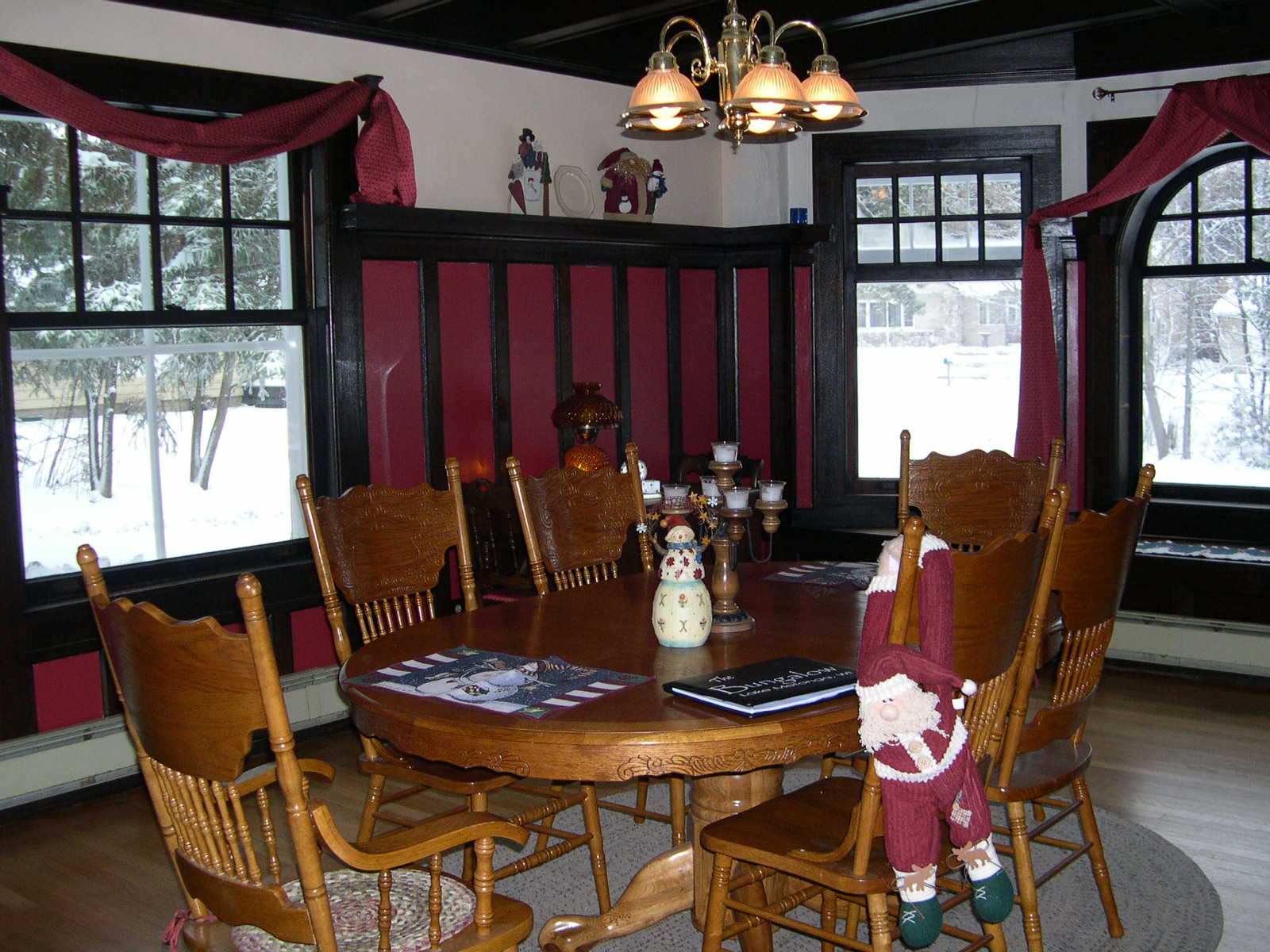 dining room - winter view